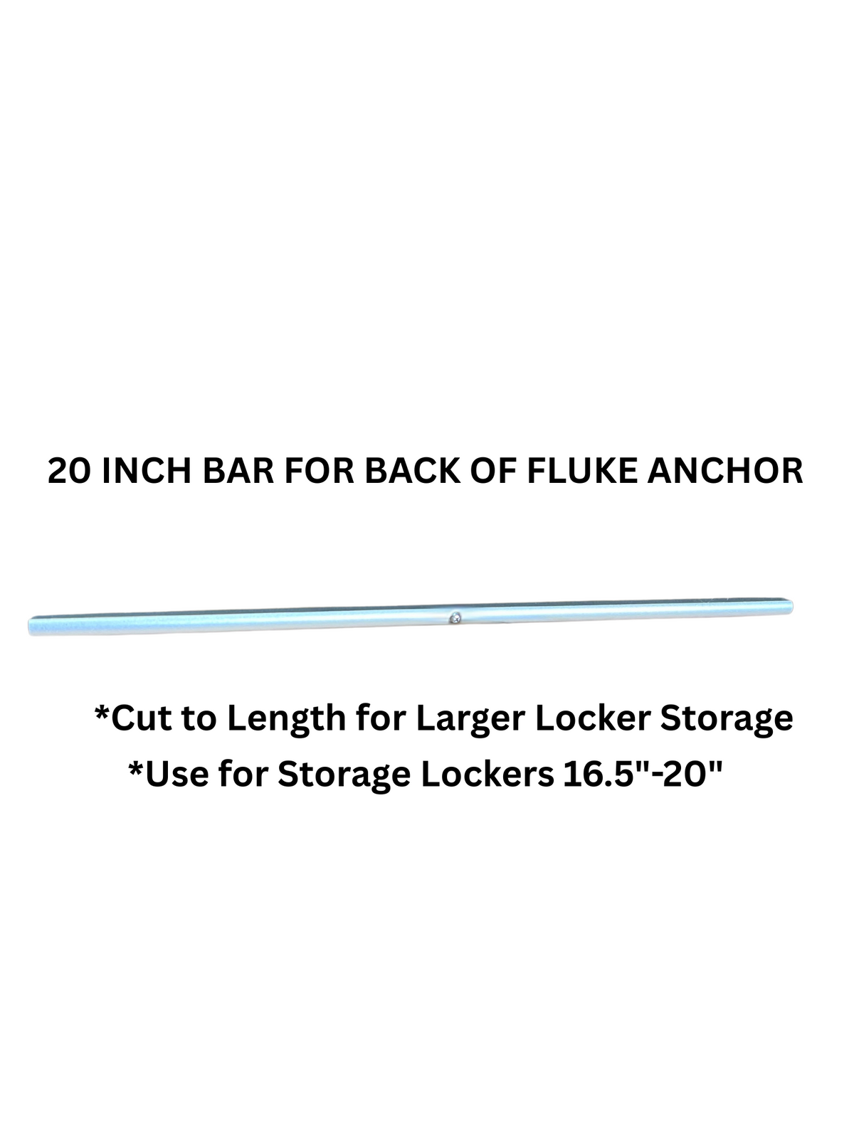 Fluke Anchor by Sandshark – Premium Anchor for Boats &amp; Pontoons