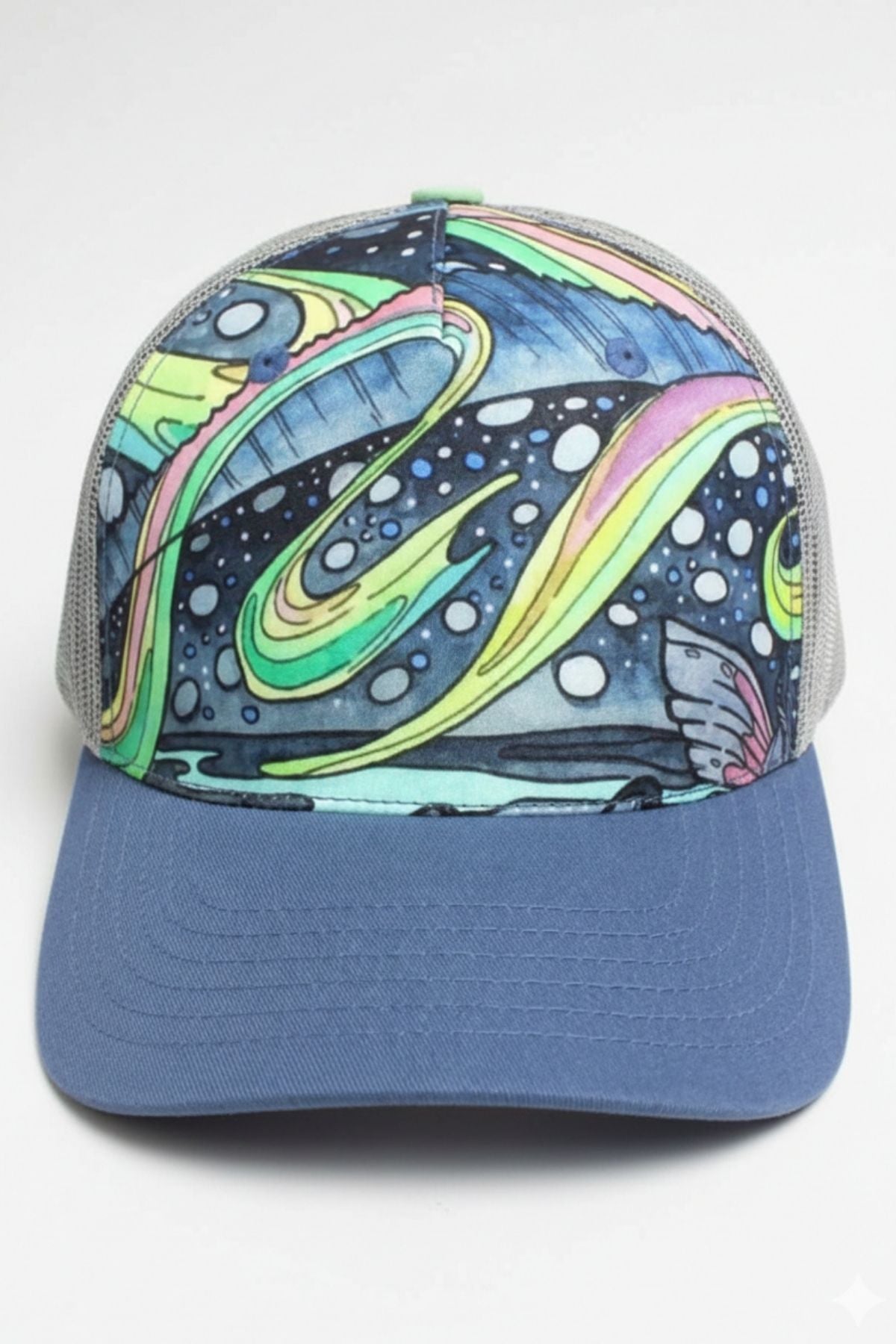 HaliBorealis Abstract Trucker Hat