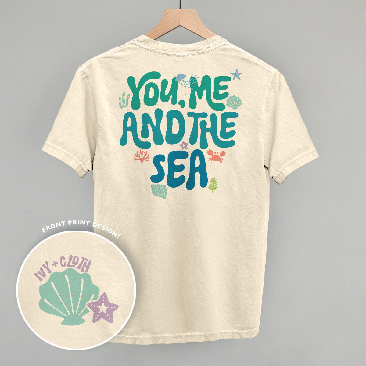 You, Me And The Sea (Back Print)