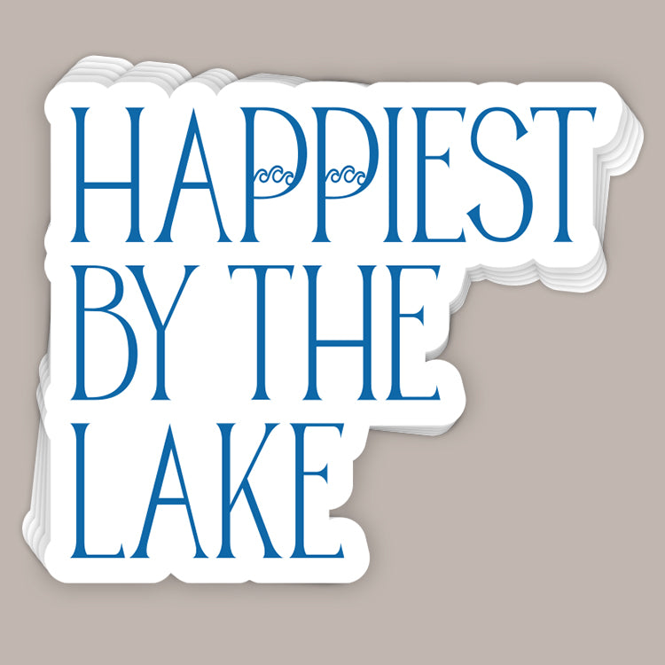 Happiest By The Lake (Decal)