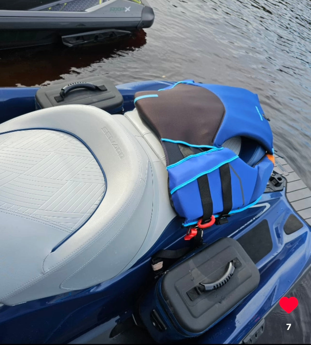 Rider PWC Coolers Jet Ski Coolers Set of 2 Black/Green RC101