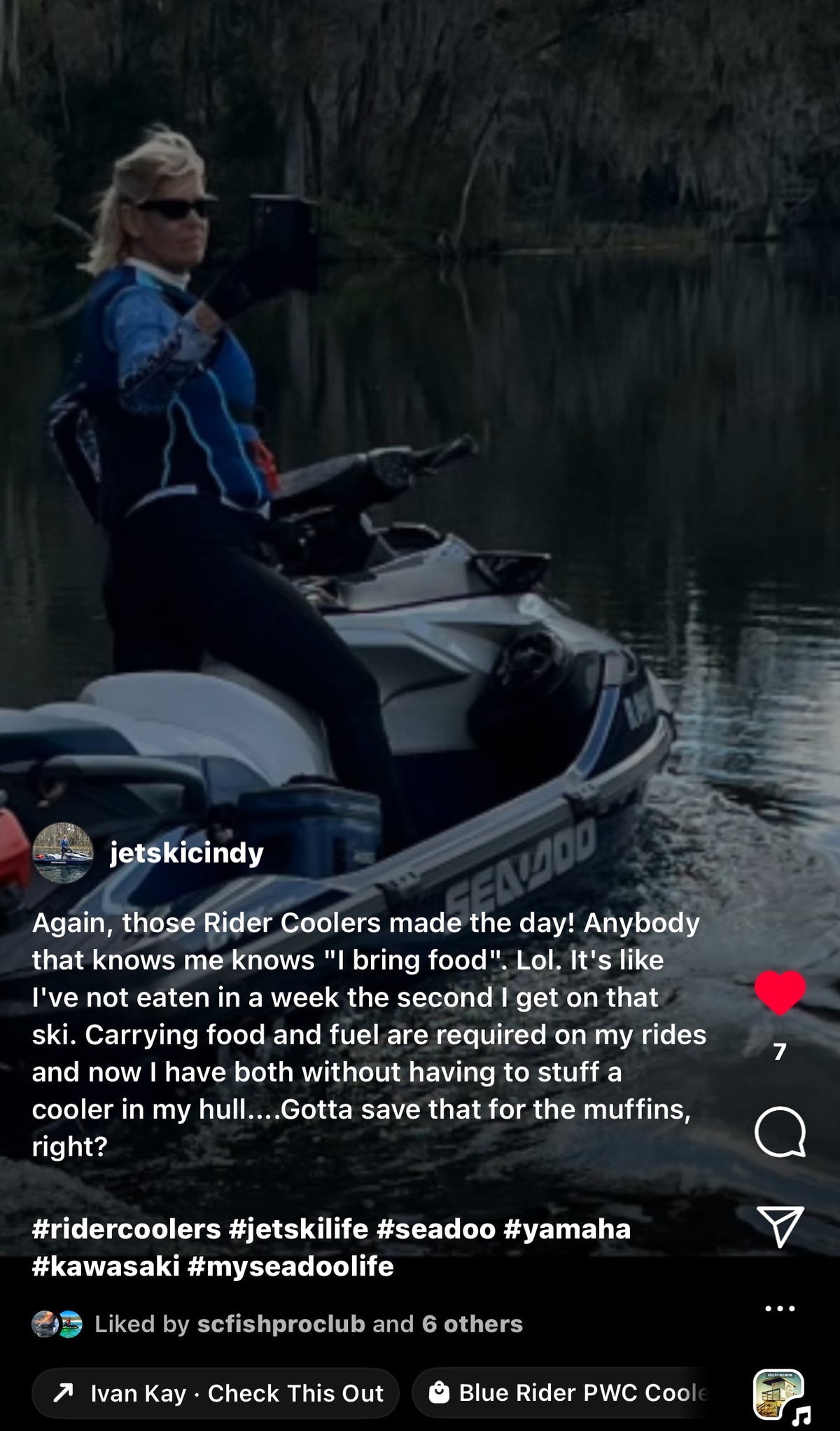 Rider PWC Coolers Jet Ski Coolers Set of 2 Red