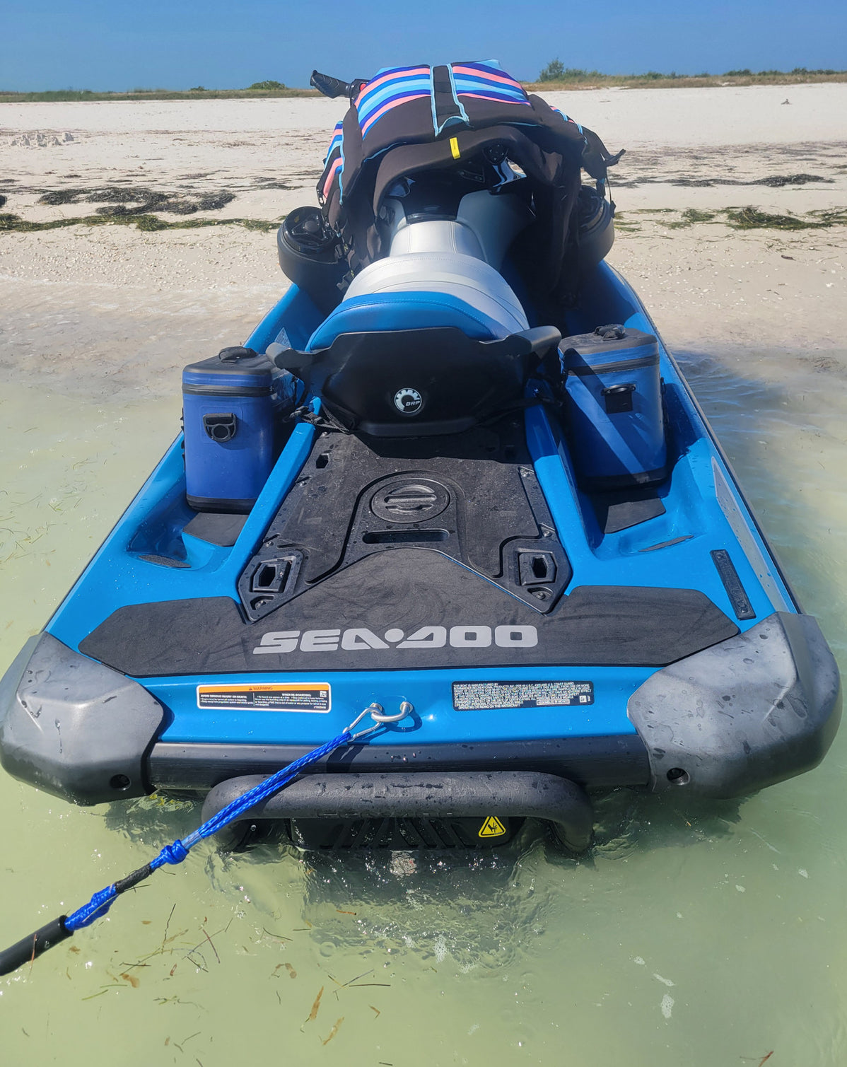 Rider PWC Coolers Jet Ski Coolers Set of 2 Red