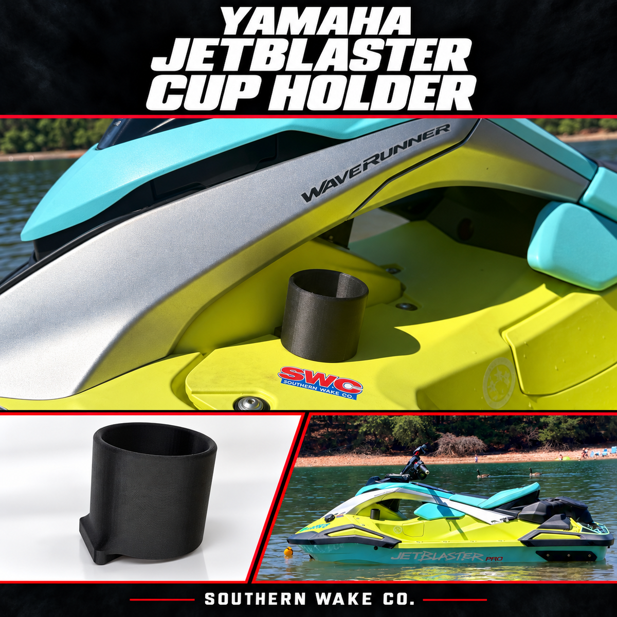 Yamaha Jet Blaster Bolt-On Cup Holder