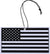Black and White American Flag Air Freshener Vanilla Scent
