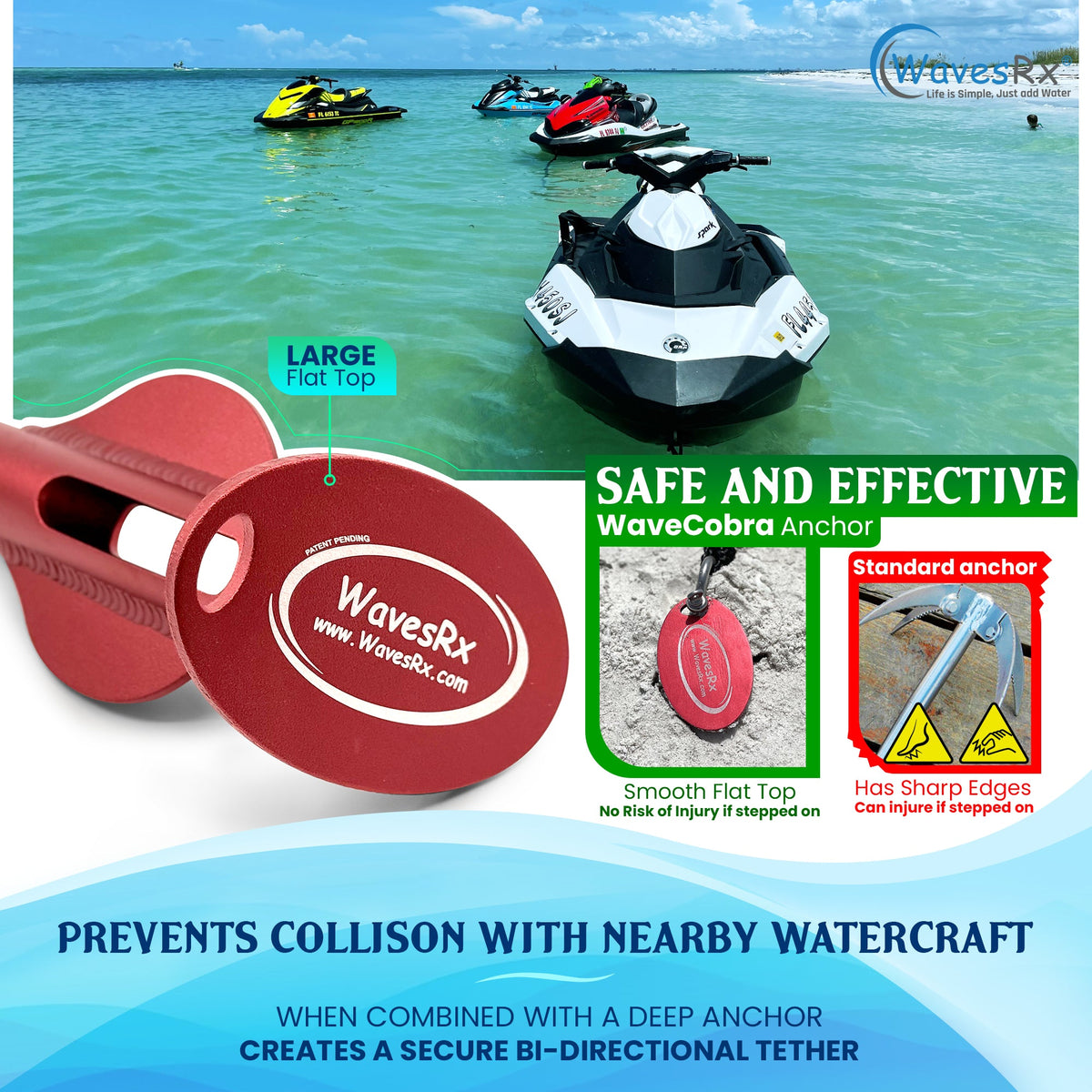 12&quot; WAVECOBRA ANCHOR