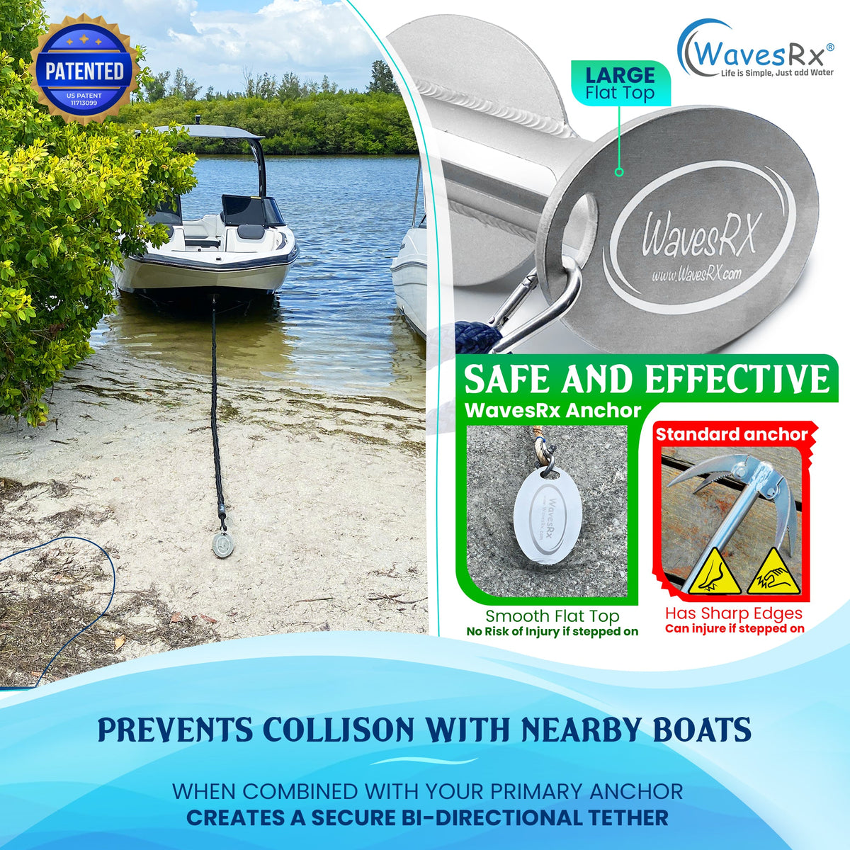 18&quot; WAVECOBRA ANCHOR