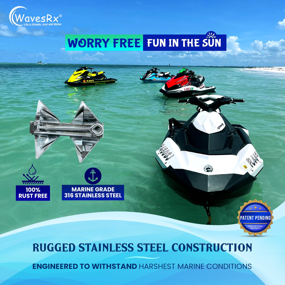 5LB FOLDING TRIANCHOR