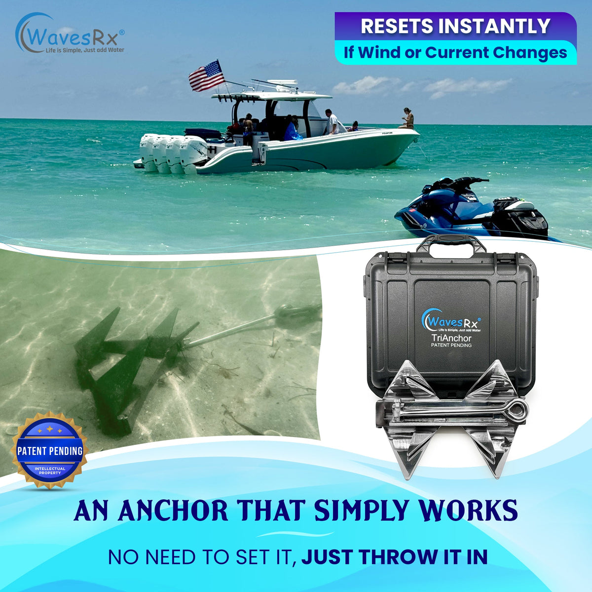 12LB FOLDING TRIANCHOR