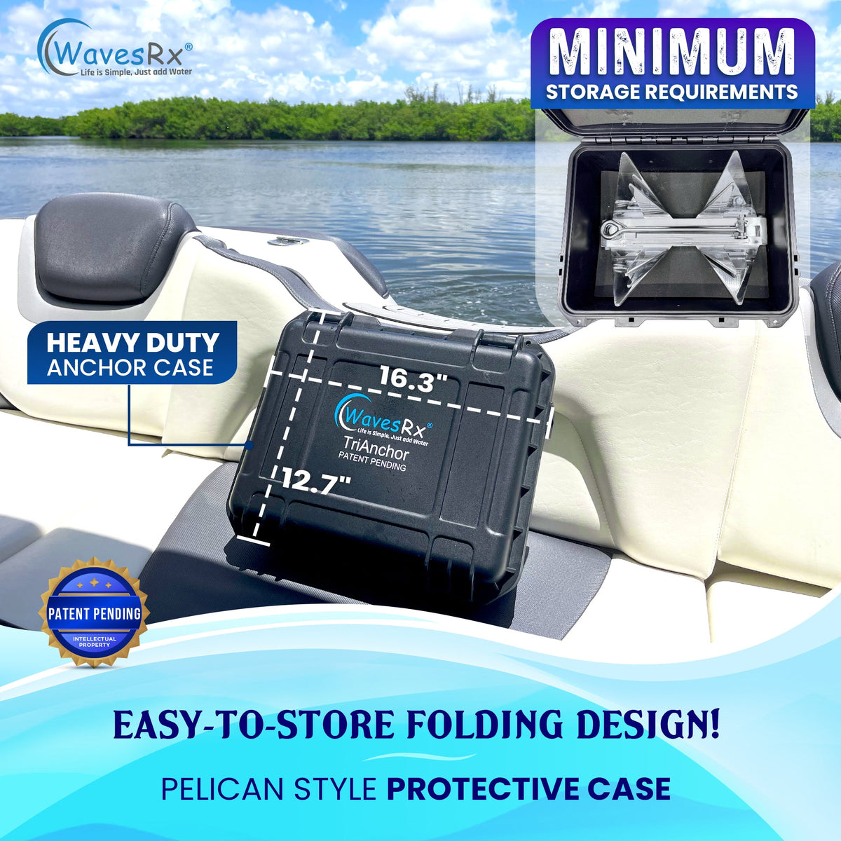 12LB FOLDING TRIANCHOR