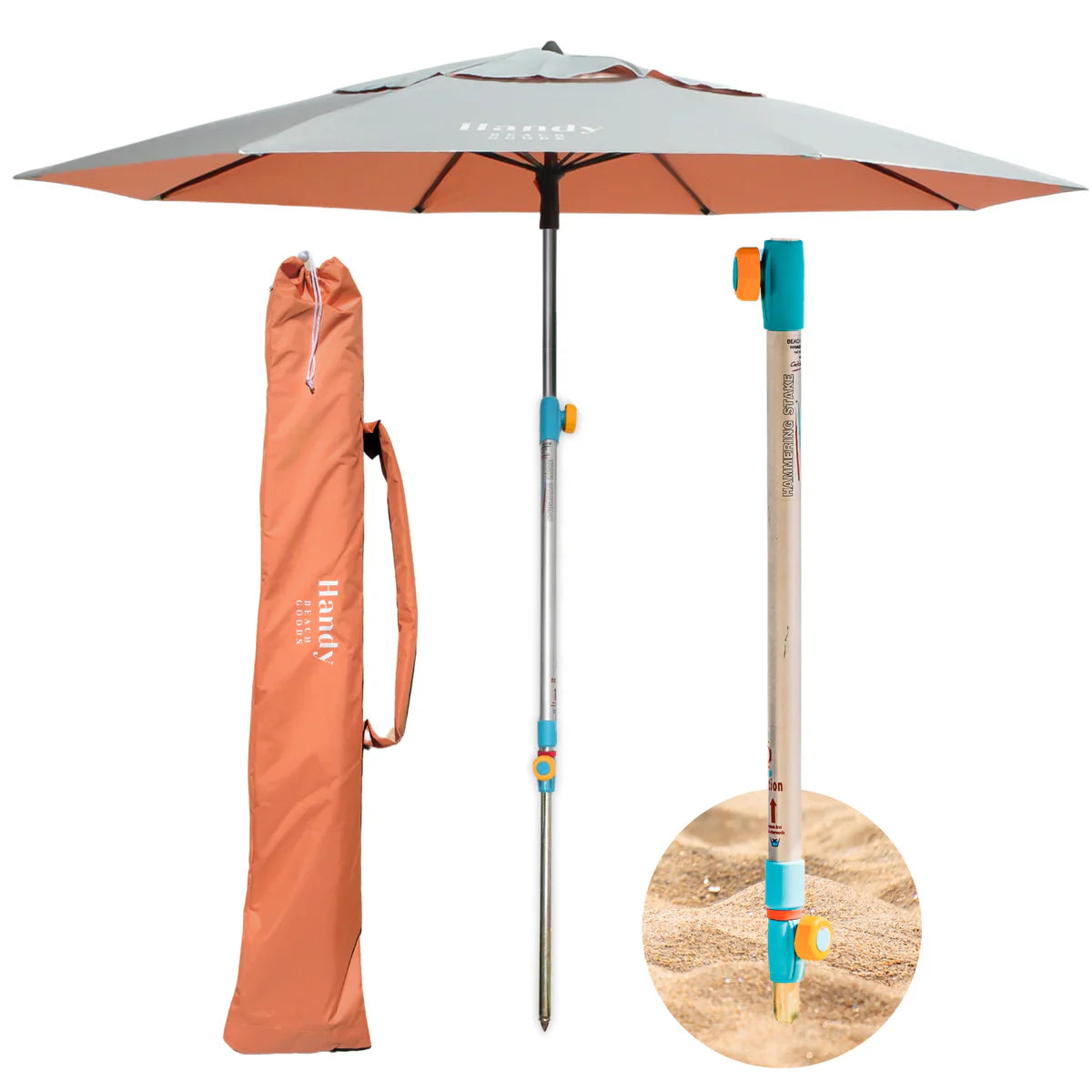 Beach Umbrella &amp; Anchor System