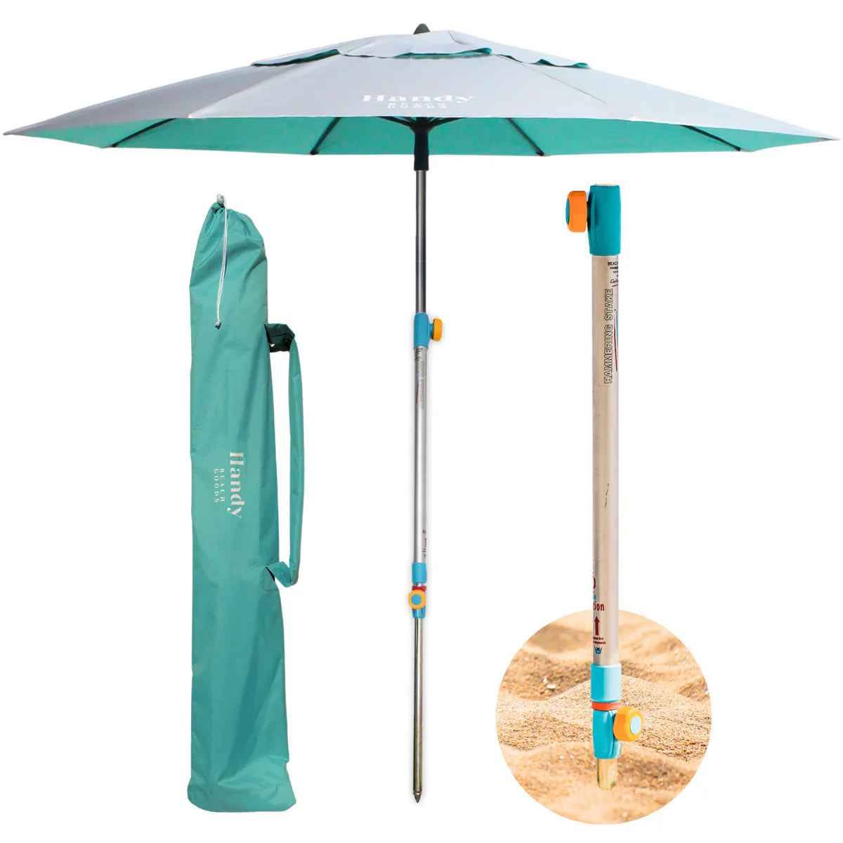 Beach Umbrella &amp; Anchor System