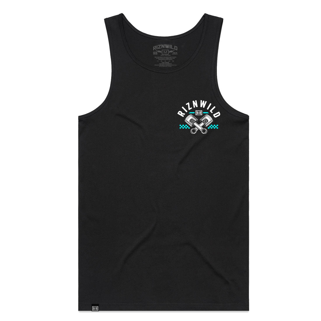 RIP MEN&#39;S TANK IN BLACK