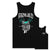 ON THE ROCKS MEN'S TANK IN BLACK