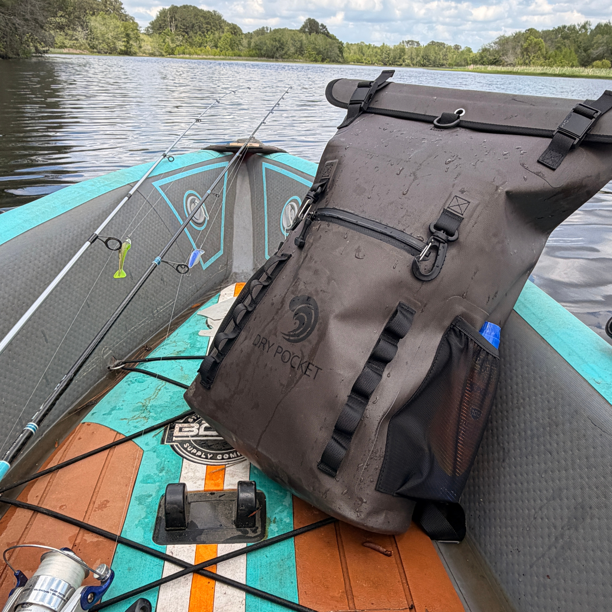 (Pre Sale) - Waterproof Floating Backpack Dry Bag - Olive Night Arriving August