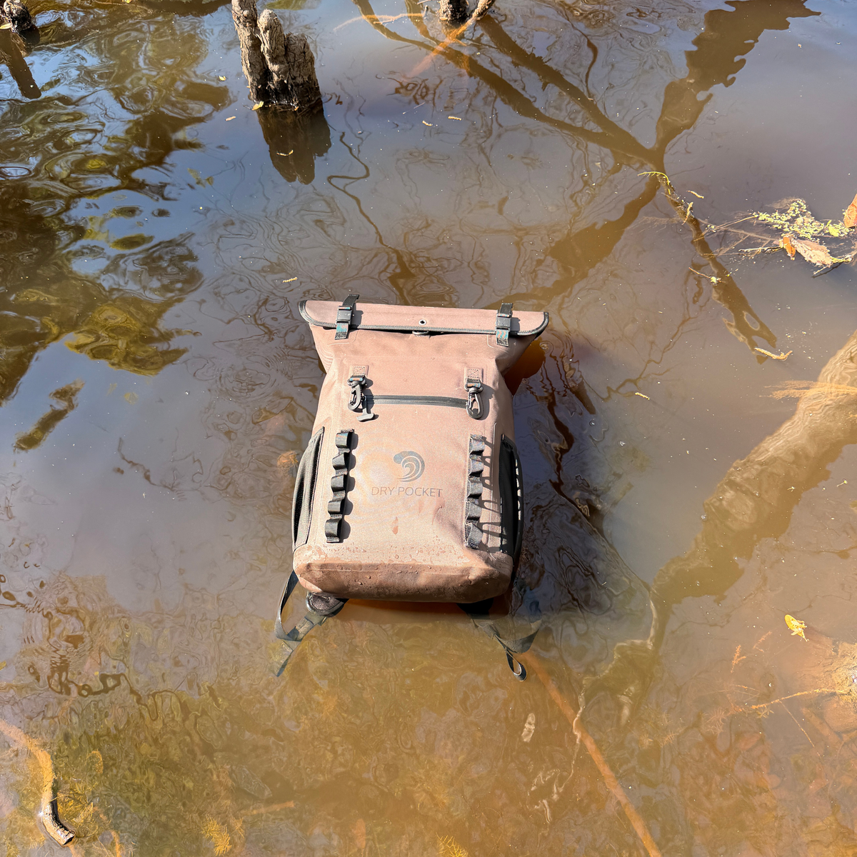 (Pre Sale) - Waterproof Floating Backpack Dry Bag - Olive Night Arriving August