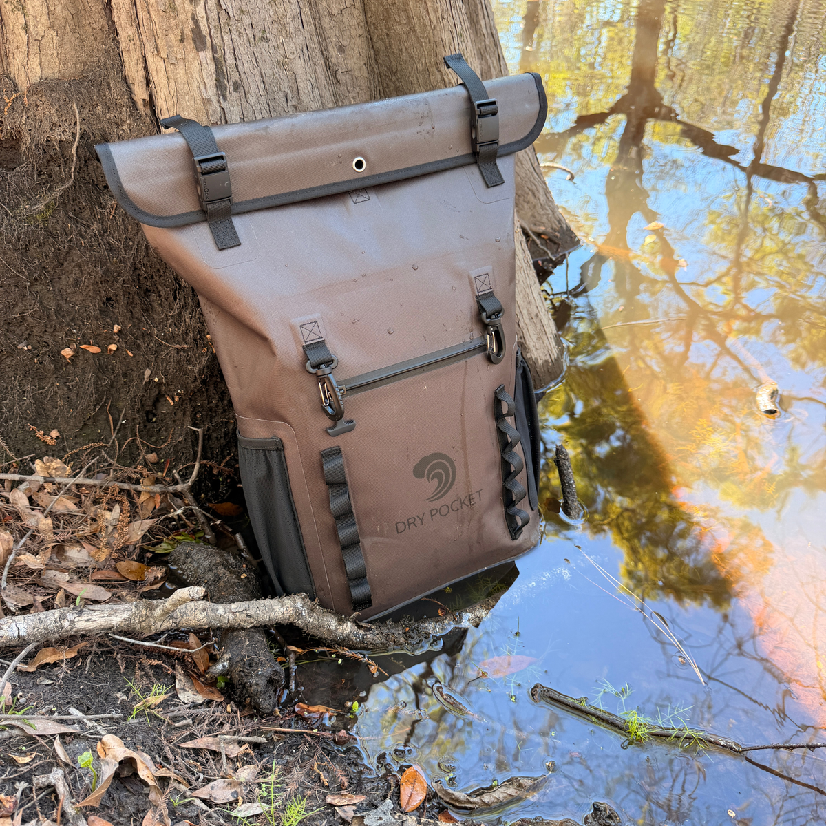 (Pre Sale) - Waterproof Floating Backpack Dry Bag - Olive Night Arriving August