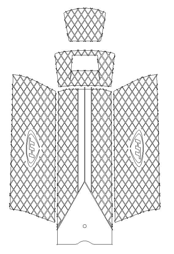 Hydro-Turf PRO SERIES traction mat kit for Kawasaki JS 550 1982-1989