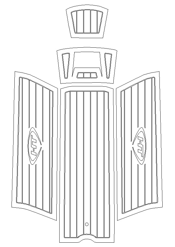 Hydro-Turf PRO SERIES traction mat kit for Kawasaki JS 550 1982-1989