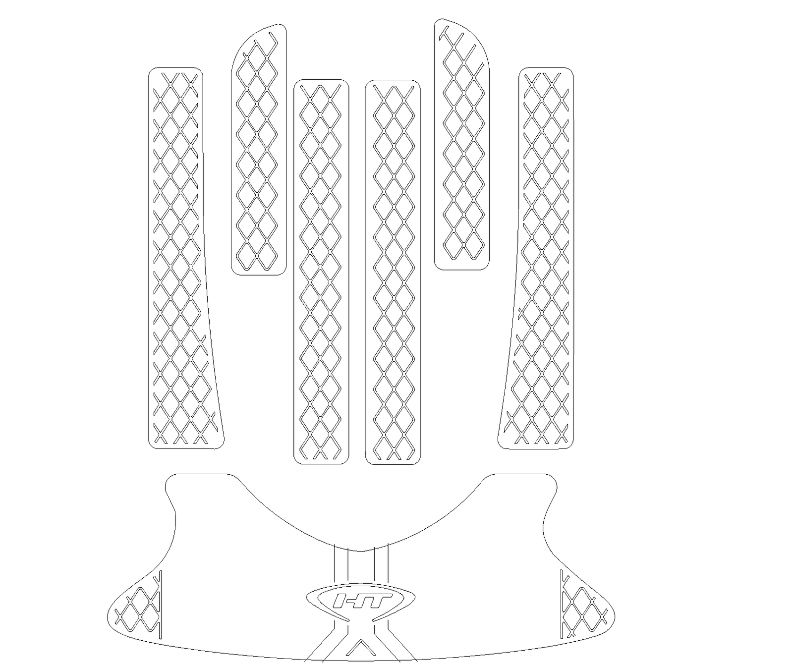 Hydro-Turf PRO SERIES traction mat kit for Kawasaki 1100 STX DI (00-02) / ALL STX (01-19)