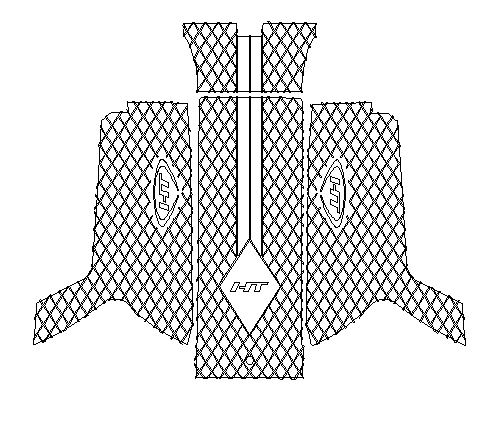 Hydro-Turf Pro Series Knurled Mat FX1 1994 1995