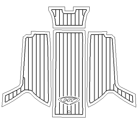 Hydro-Turf Pro Series Knurled Mat FX1 1994 1995