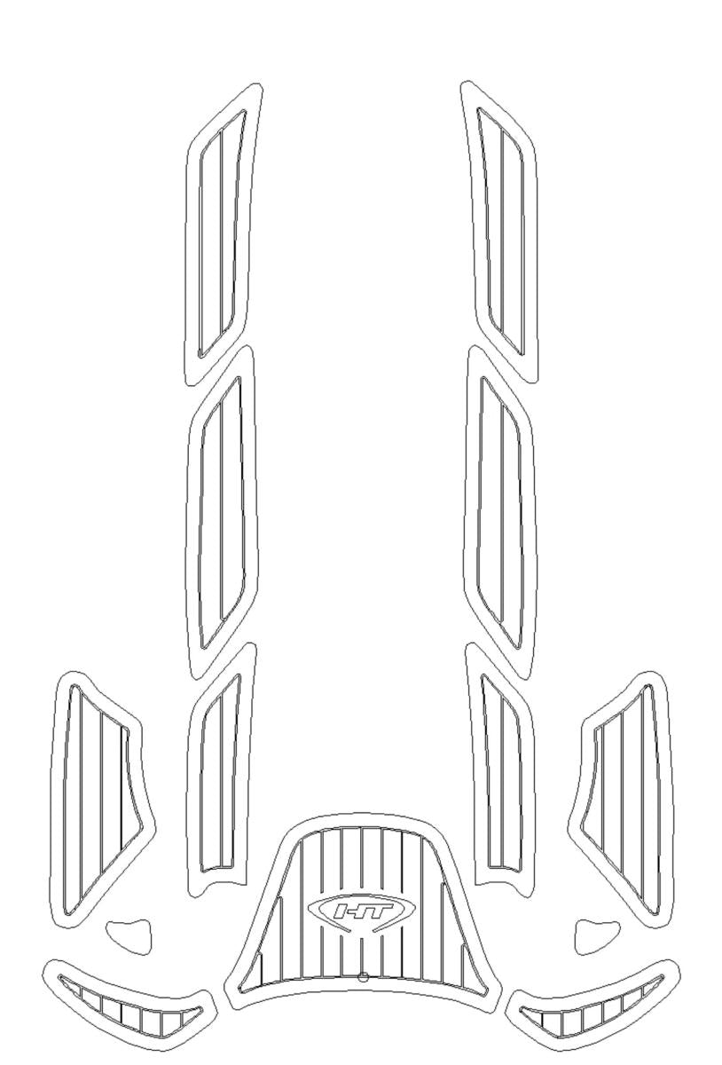 Hydro-Turf Pro Series Traction Mat SUV 1200 (99-04)