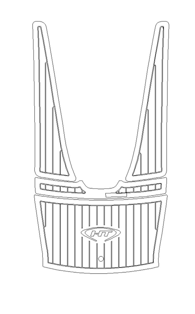 Hydro-Turf Pro Series Traction Mat Wave Blaster 700 1993 1994 1995 1996