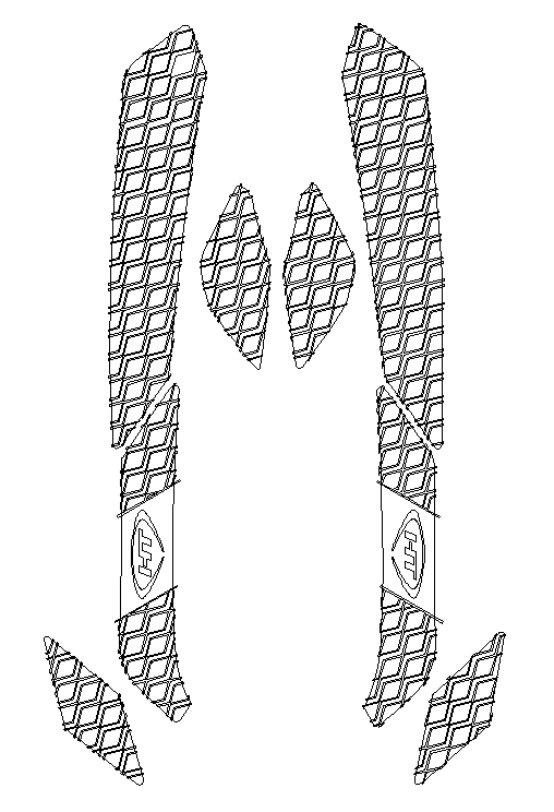 Hydro-Turf PRO SERIES traction mat kit for Sea-Doo SPARK 2-UP (14-22)