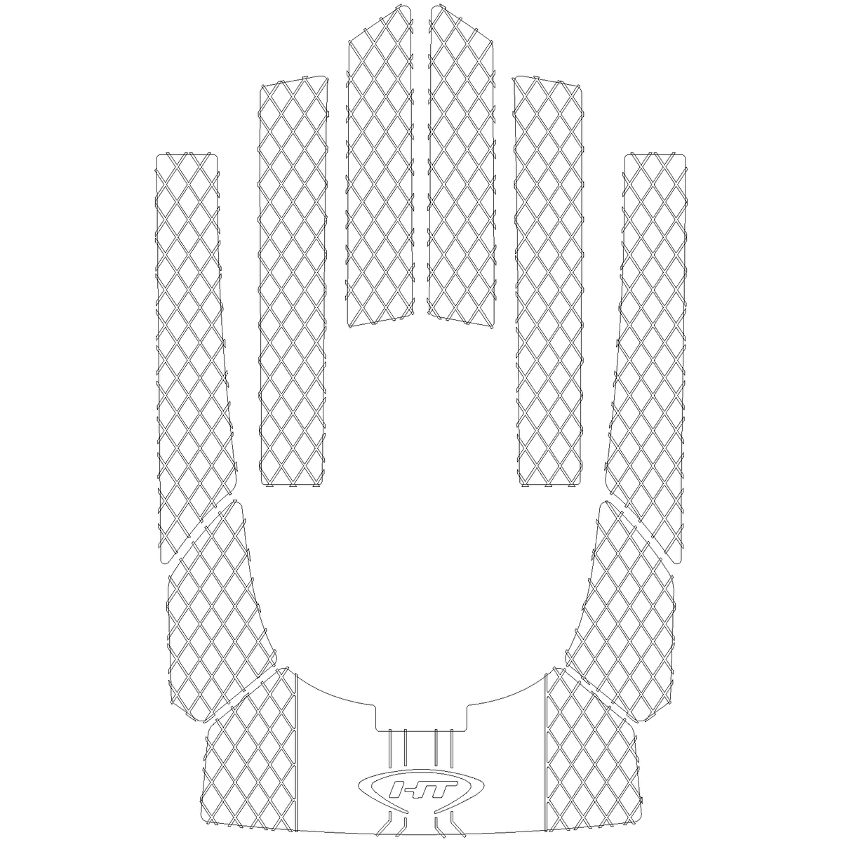 Hydro-Turf PRO SERIES traction mat kit for Sea-Doo GTX /GTI /GTX LTD. /GTX RFI /GTX DI (NON 4-TEC) 1996-2001