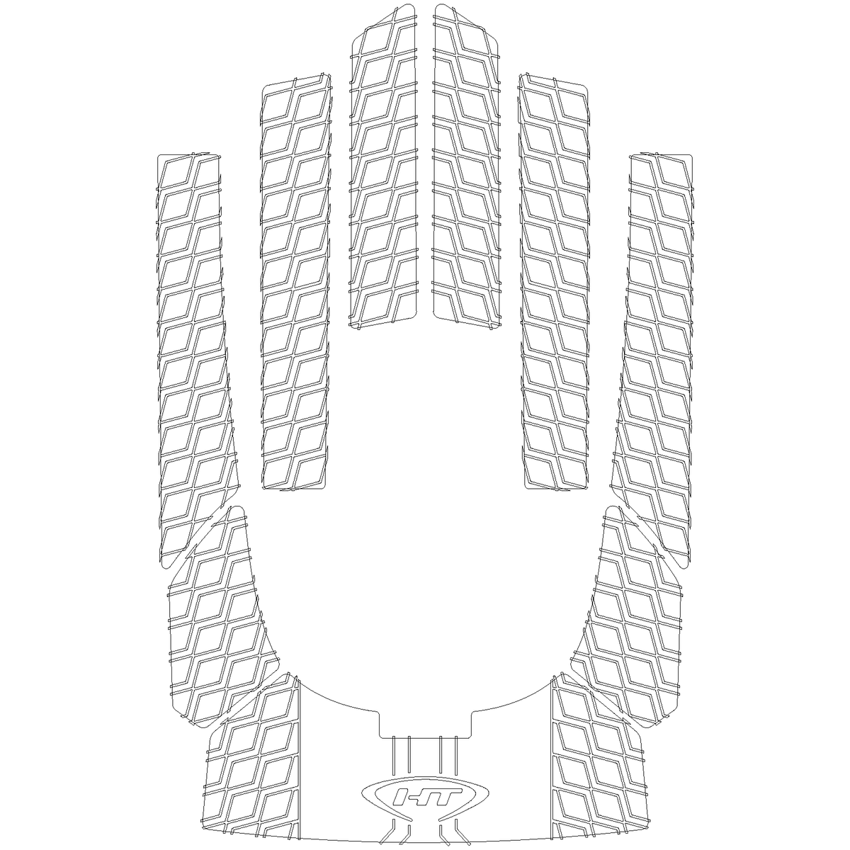 Hydro-Turf PRO SERIES traction mat kit for Sea-Doo GTX /GTI /GTX LTD. /GTX RFI /GTX DI (NON 4-TEC) 1996-2001