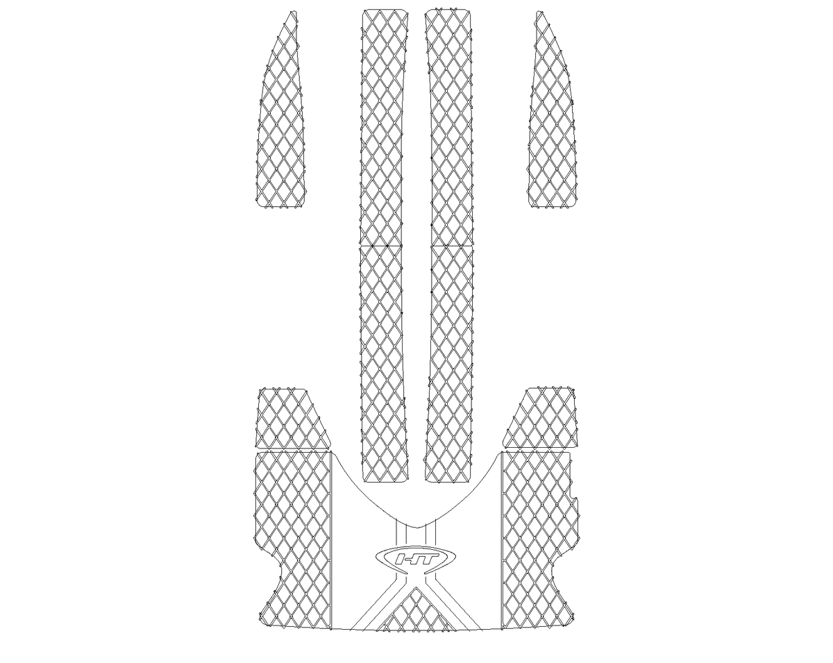 Hydro-Turf PRO SERIES traction mat kit for Sea-Doo GTS (01) / GTI (01-05) GTI /GTI LE /GTI LE RFI /GTI RFI STD 2001-2005