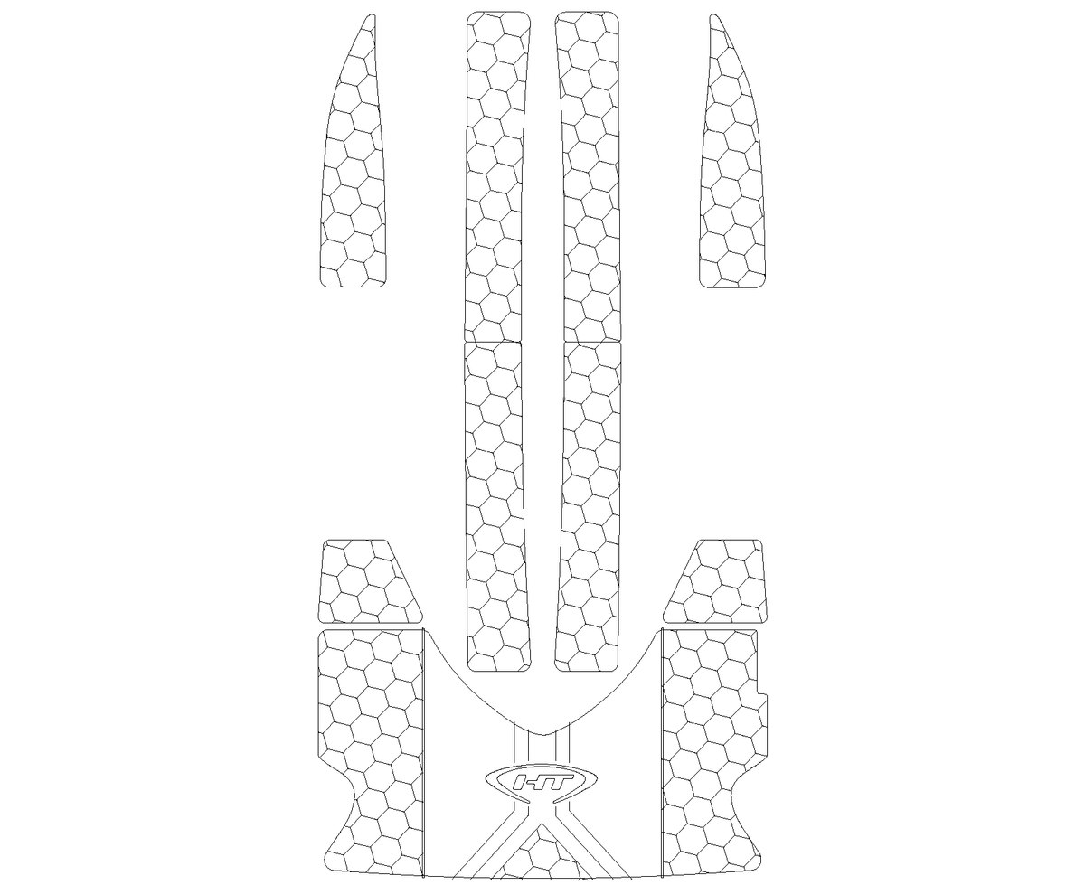 Hydro-Turf PRO SERIES traction mat kit for Sea-Doo GTS (01) / GTI (01-05) GTI /GTI LE /GTI LE RFI /GTI RFI STD 2001-2005