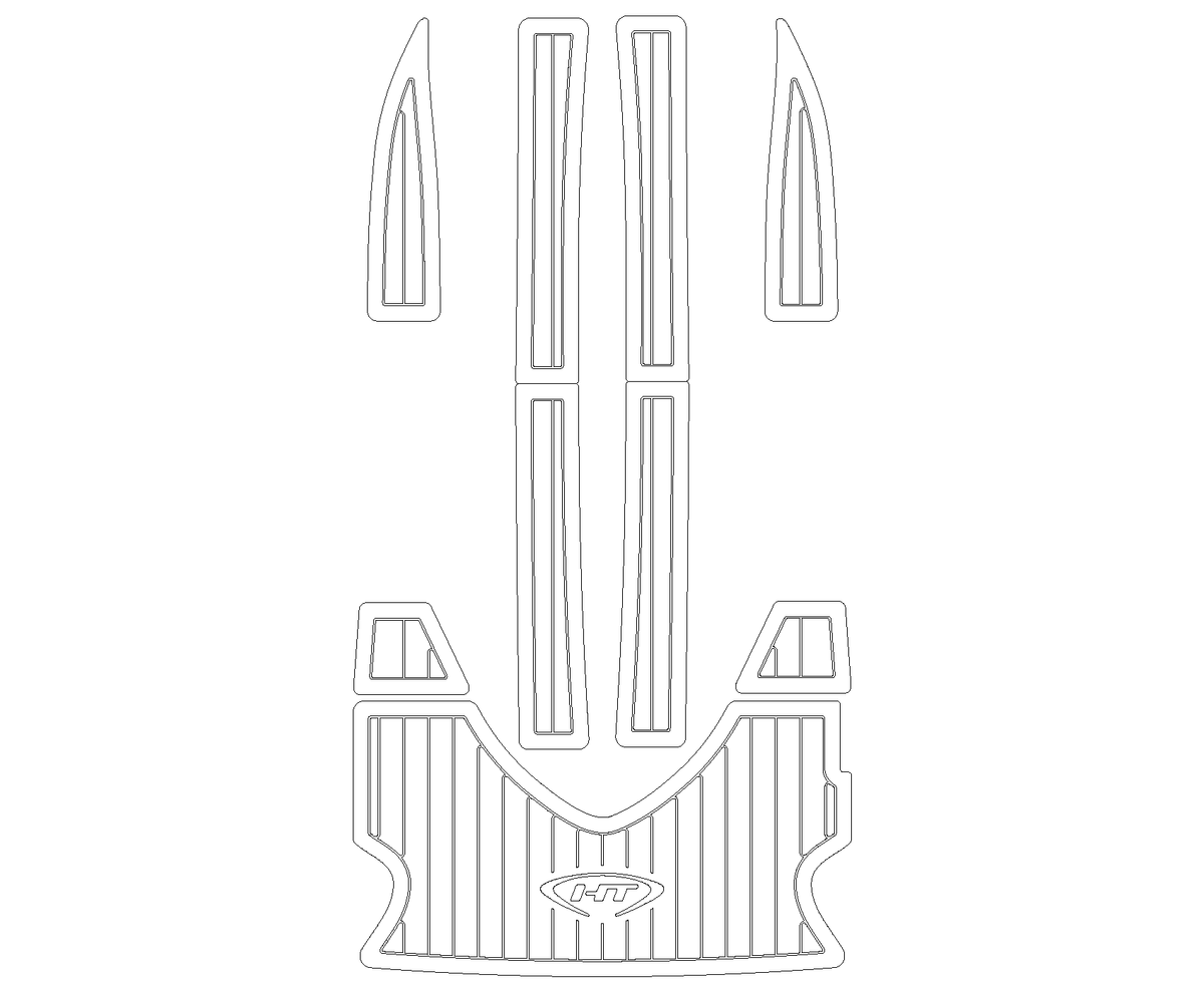 Hydro-Turf PRO SERIES traction mat kit for Sea-Doo GTS (01) / GTI (01-05) GTI /GTI LE /GTI LE RFI /GTI RFI STD 2001-2005