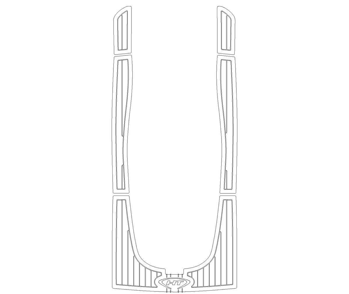 Hydro-Turf PRO SERIES traction mat kit for Sea-Doo GSX /GS /GSI /GSX LTD. /GSX RFI 1996-2001