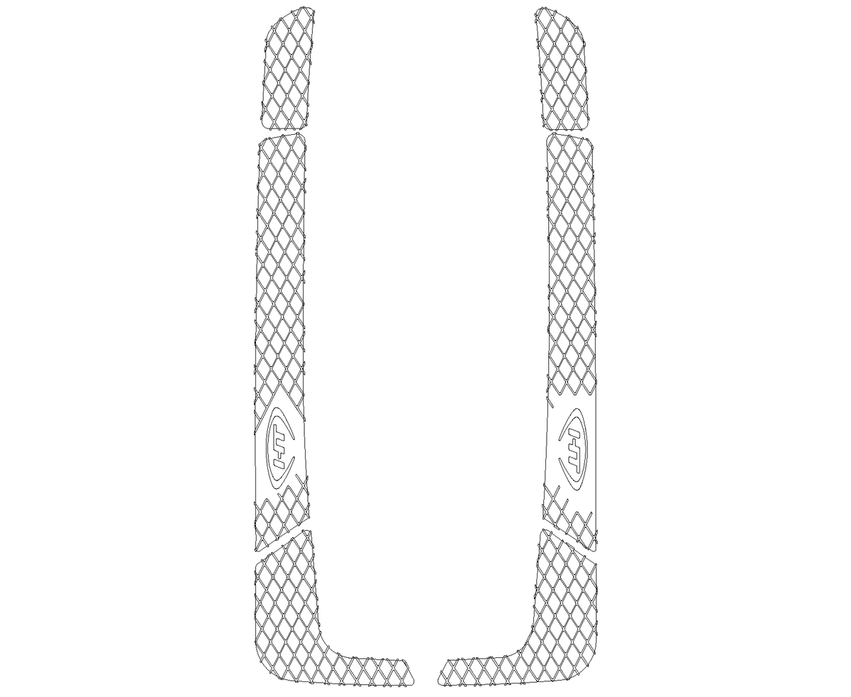 Hydro-Turf PRO SERIES traction mat kit for Sea-Doo  XP (93-96) / SP FAMILY (94-99)