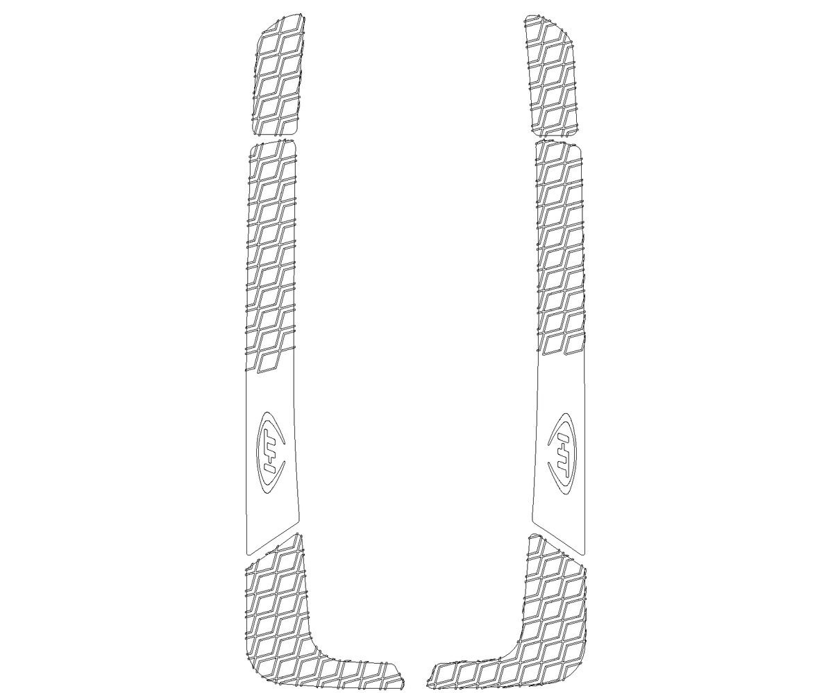 Hydro-Turf PRO SERIES traction mat kit for Sea-Doo  XP (93-96) / SP FAMILY (94-99)