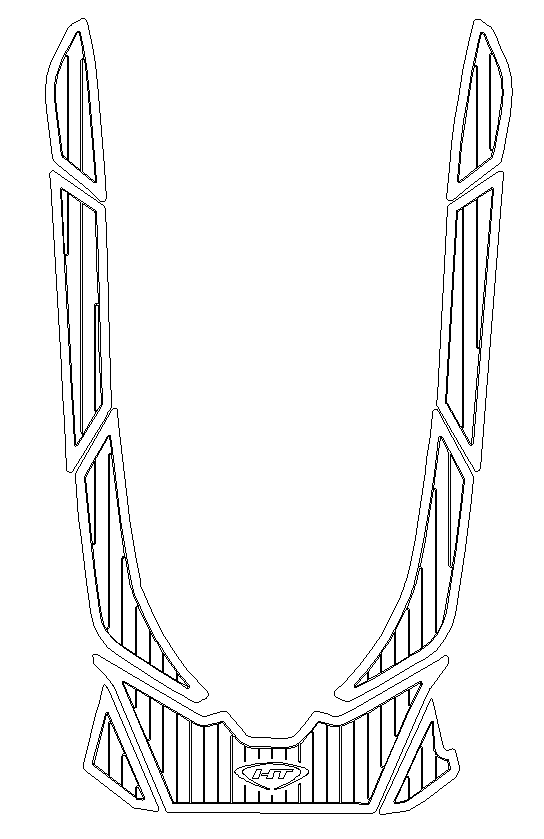 Hydro-Turf PRO SERIES traction mat kit for Sea-Doo GTI/SE 130 (11-18) / GTI SE &amp; LTD. 155, GTS, WAKE 155, GTR (12-19)