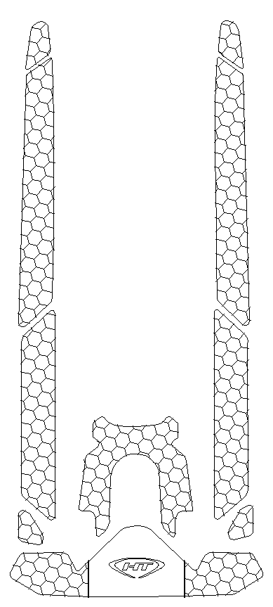 Hydro-Turf PRO SERIES traction mat kit for Sea-Doo GTI 130 /GTI LTD 155 /GTI SE 130 /GTI SE 155 /GTS RENTAL 130 /WAKE 155 (20-23)