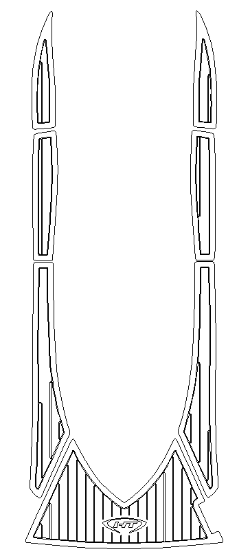 Hydro-Turf PRO SERIES traction mat kit for Sea-Doo GTX (03-08) / GTX 4-TEC (02-05) / GTX DI (02-03) / RXT &amp; X (PRE 09)