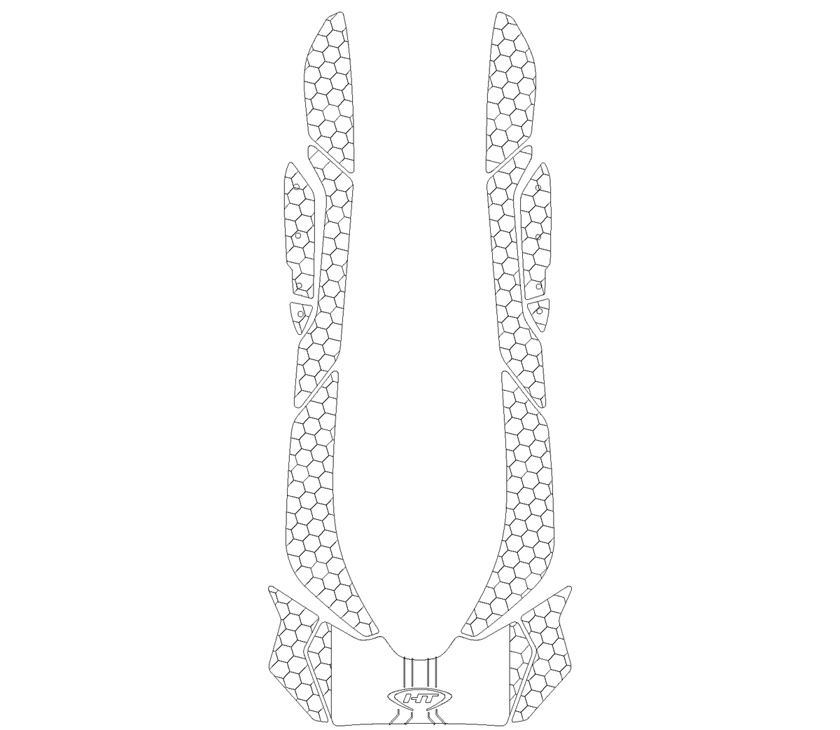 Hydro-Turf PRO SERIES traction mat kit for Sea-Doo RXP-X 260/300 2012-2017 GTR-X (17-19)