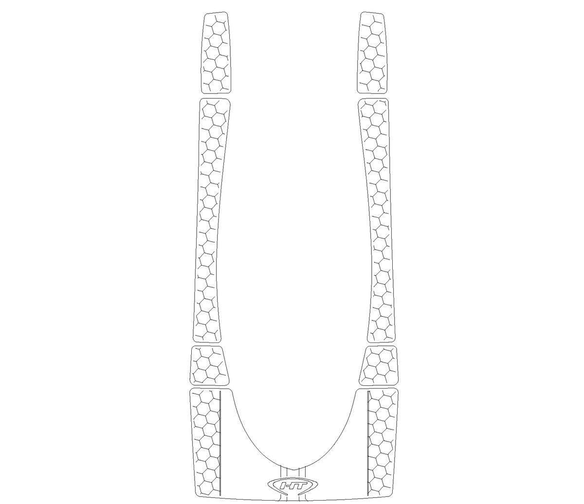 Hydro-Turf PRO SERIES traction mat kit for Sea-Doo RXP 2004 &amp; 2005