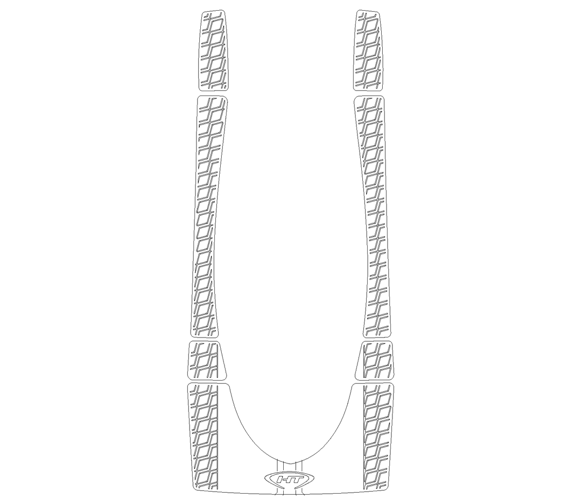 Hydro-Turf PRO SERIES traction mat kit for Sea-Doo RXP 2004 &amp; 2005