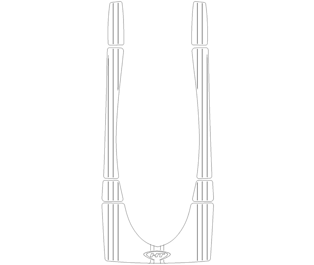 Hydro-Turf PRO SERIES traction mat kit for Sea-Doo RXP 2004 &amp; 2005