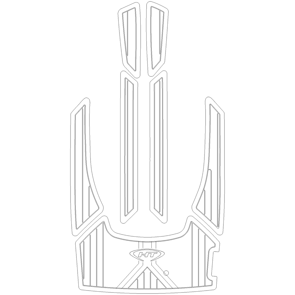 Hydro-Turf PRO SERIES traction mat kit for Yamaha FX HO /FX SHO /FX CRUISER HO /FX CRUISER SHO/ SVHO 2012-2018