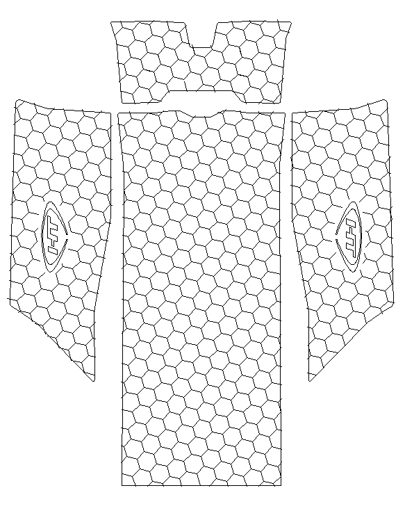 Hydro-Turf PRO SERIES traction mat kit for KOMMANDER GP1 2023