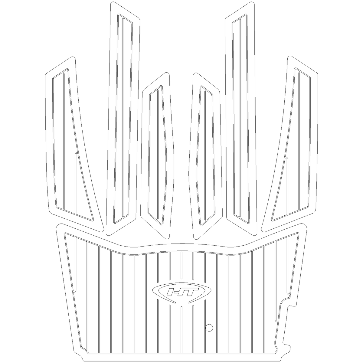 Hydro-Turf Pro Series VX DELUXE LIMITED CRUISER/HO VXR GP1800