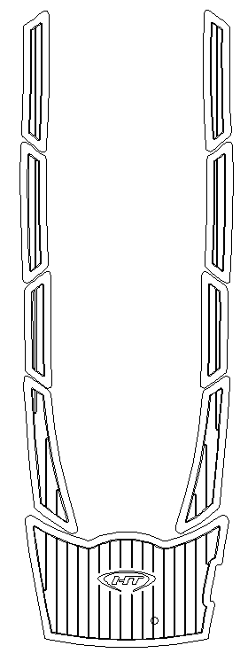 Hydro-Turf PRO SERIES traction mat kits for Yamaha VX 110 DELUXE /VX 110 SPORT /VX CRUISER /VX 3 PASS 2005 2006 2007 2008 2009