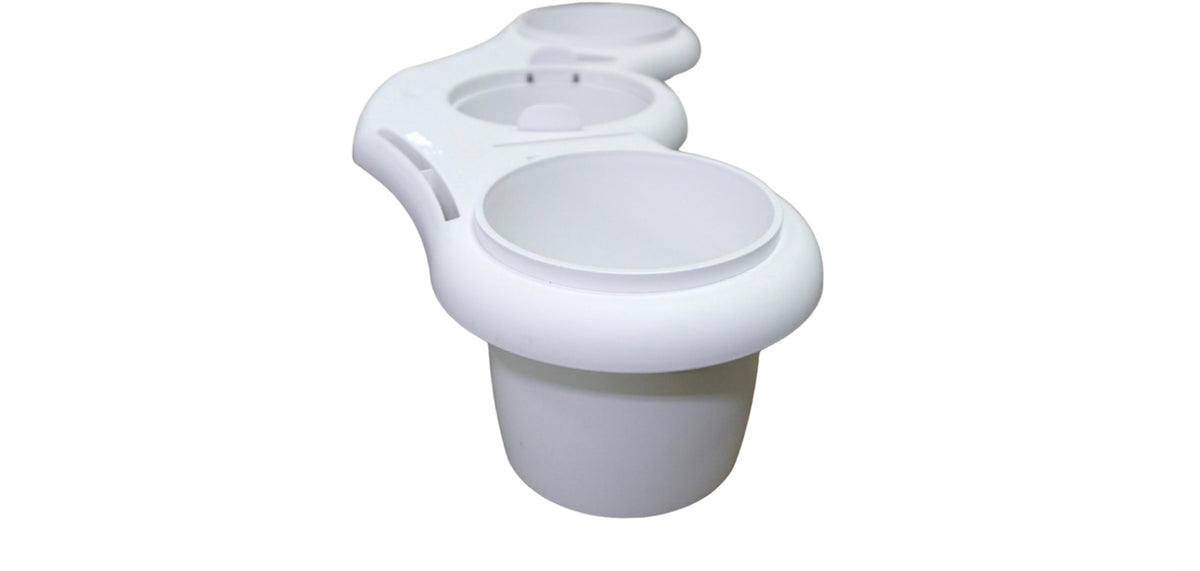 E-Sea Caddy Pro - Suction Mounted Drink Holder-White