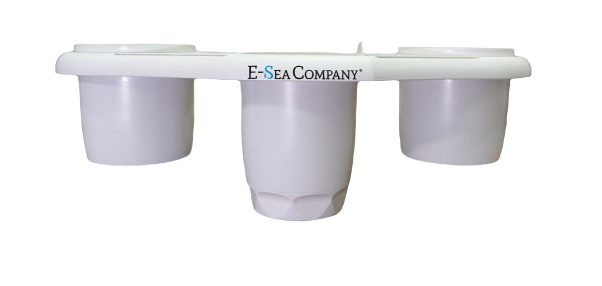 E-Sea Caddy Pro - Suction Mounted Drink Holder-White